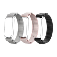 Replacement Nylon Band For Runmefit GTL1  Fitness Tracker, 3-Styles Bundle, Size S, 23cm length