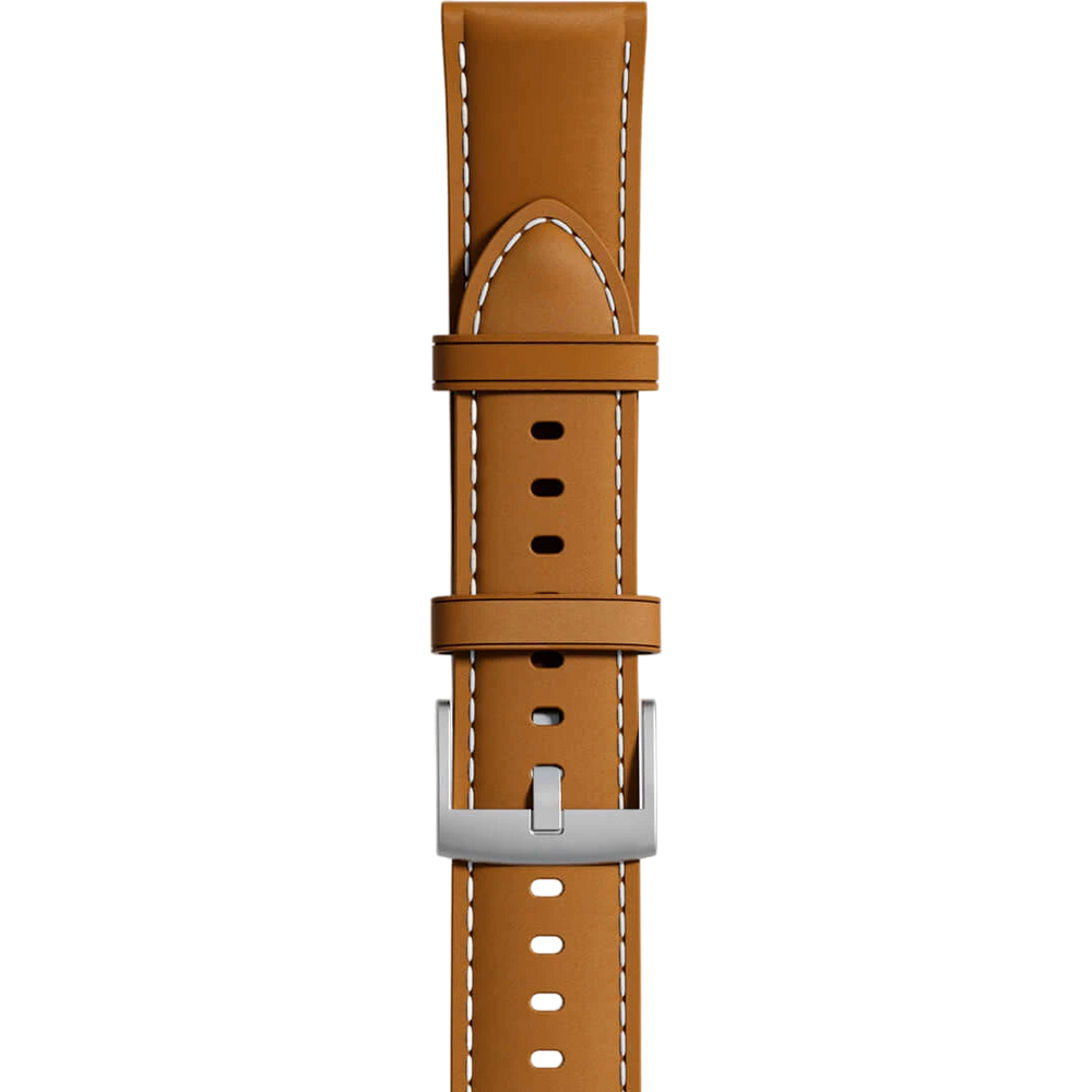 Bracelet de remplacement en cuir pour <tc>Runmefit</tc> Montre connectée, largeur 22 mm