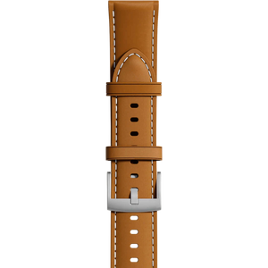 Replacement Leather Strap for Runmefit Smart Watch, 22mm width
