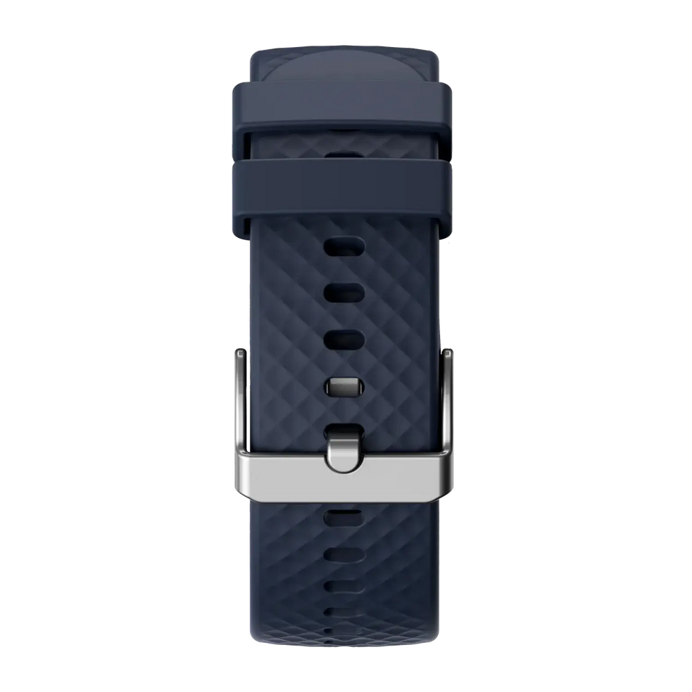 Bracelet de rechange en silicone ondulé pour <tc>Runmefit</tc> Montre connectée, largeur 22 mm